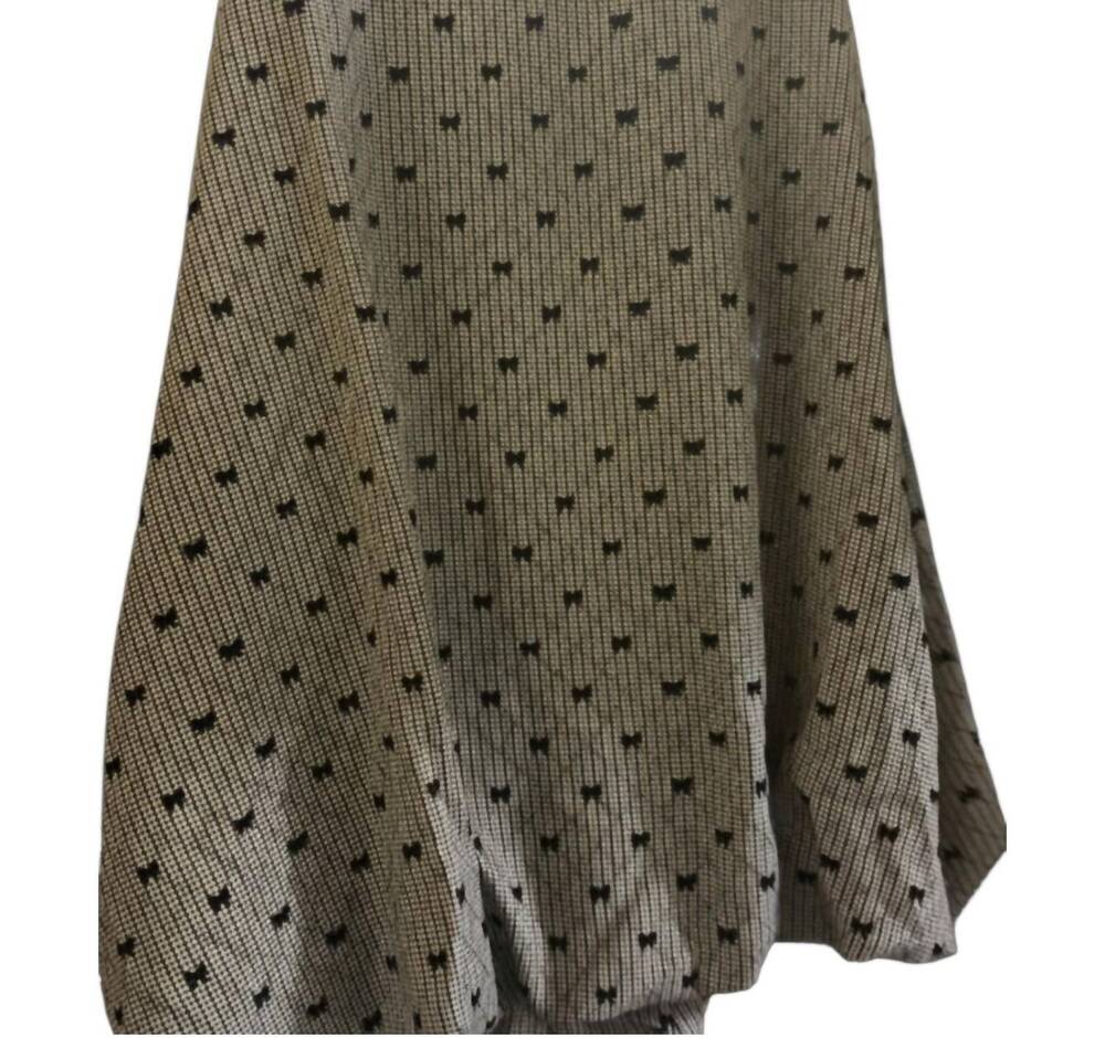 NEW GLAM women's round neck bubble mini dress in camel